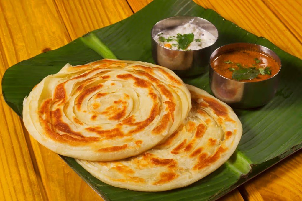 Parotta + Veg Salna (2 pcs)